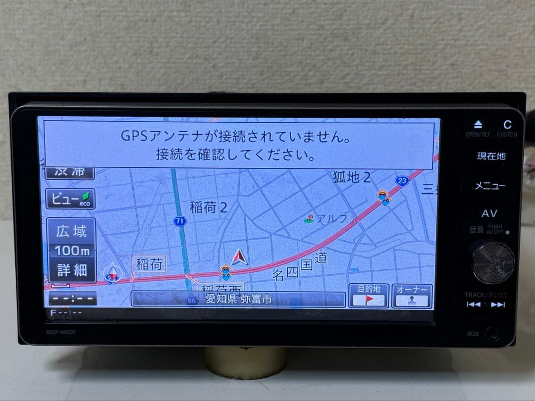 DAIHATSU ダイハツ純正 カーナビ NSZP-W65DF データ2018年