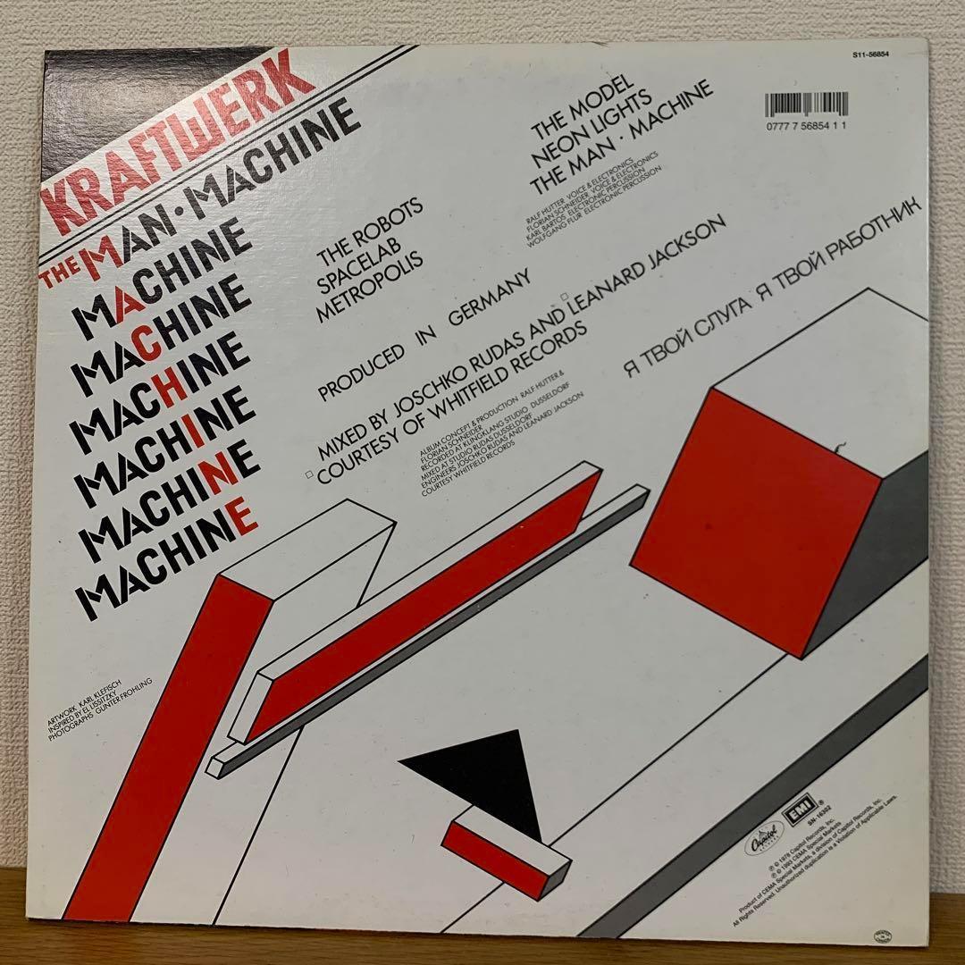 10) KRAFTWERK THE MAN MACHINE Vinyl レコード