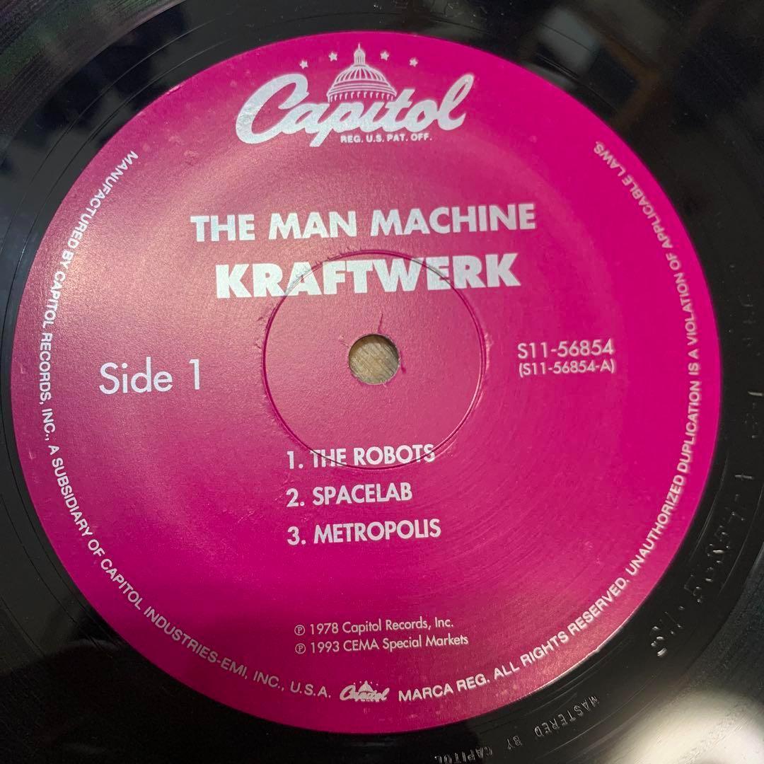 10) KRAFTWERK THE MAN MACHINE Vinyl レコード