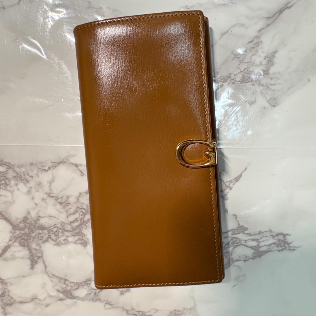 【早い者勝ち】グッチ 長財布 ブラウン 箱 カードケース #B646