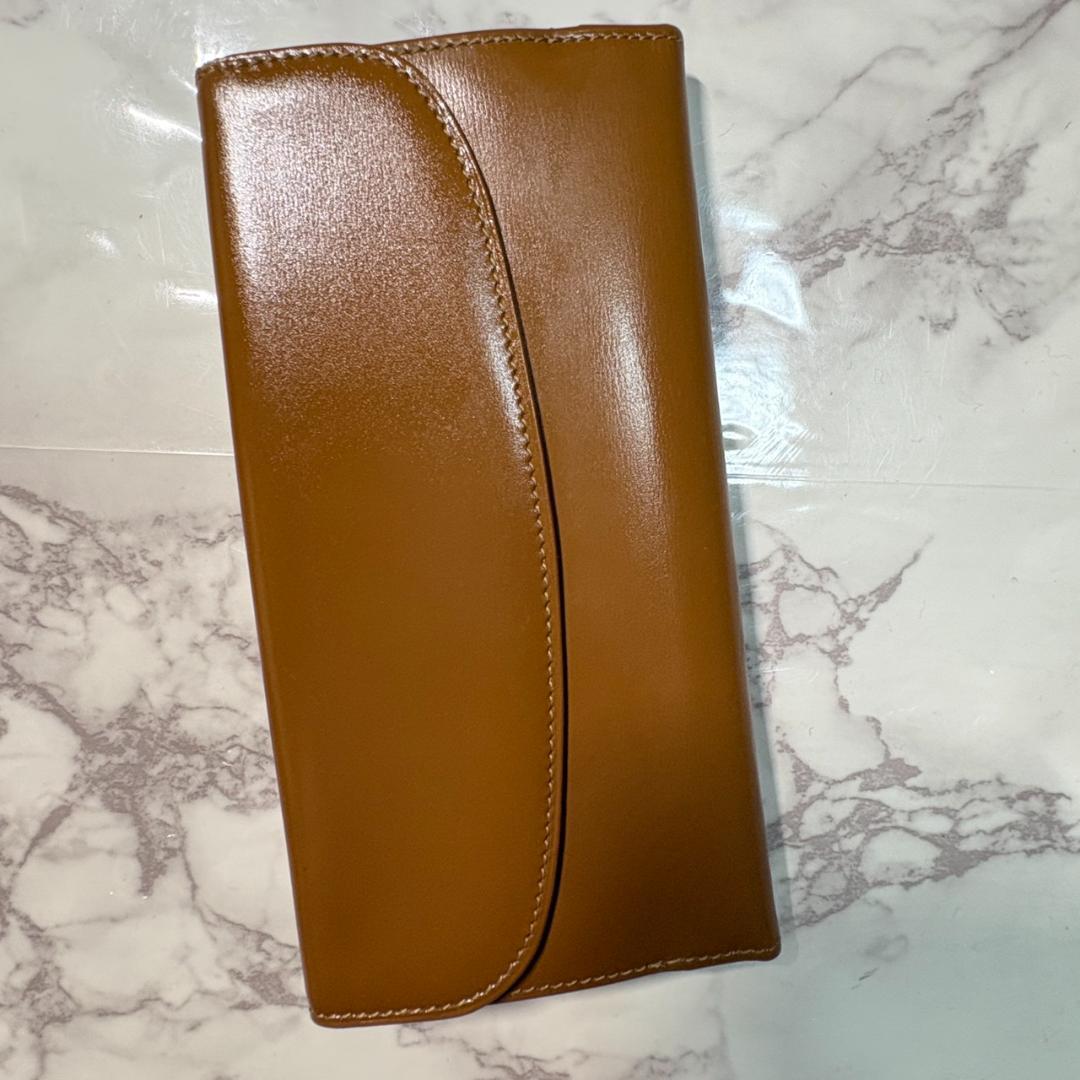 【早い者勝ち】グッチ 長財布 ブラウン 箱 カードケース #B646