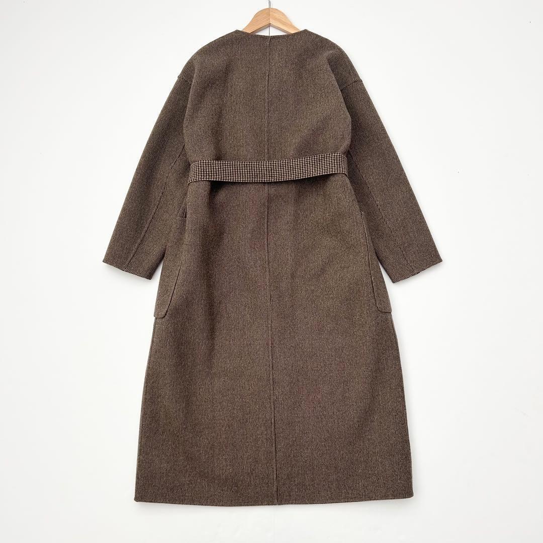 美品✨ユナイテッドアローズ　ダブルフェイスコート　リバーシブル　ブラウン　36