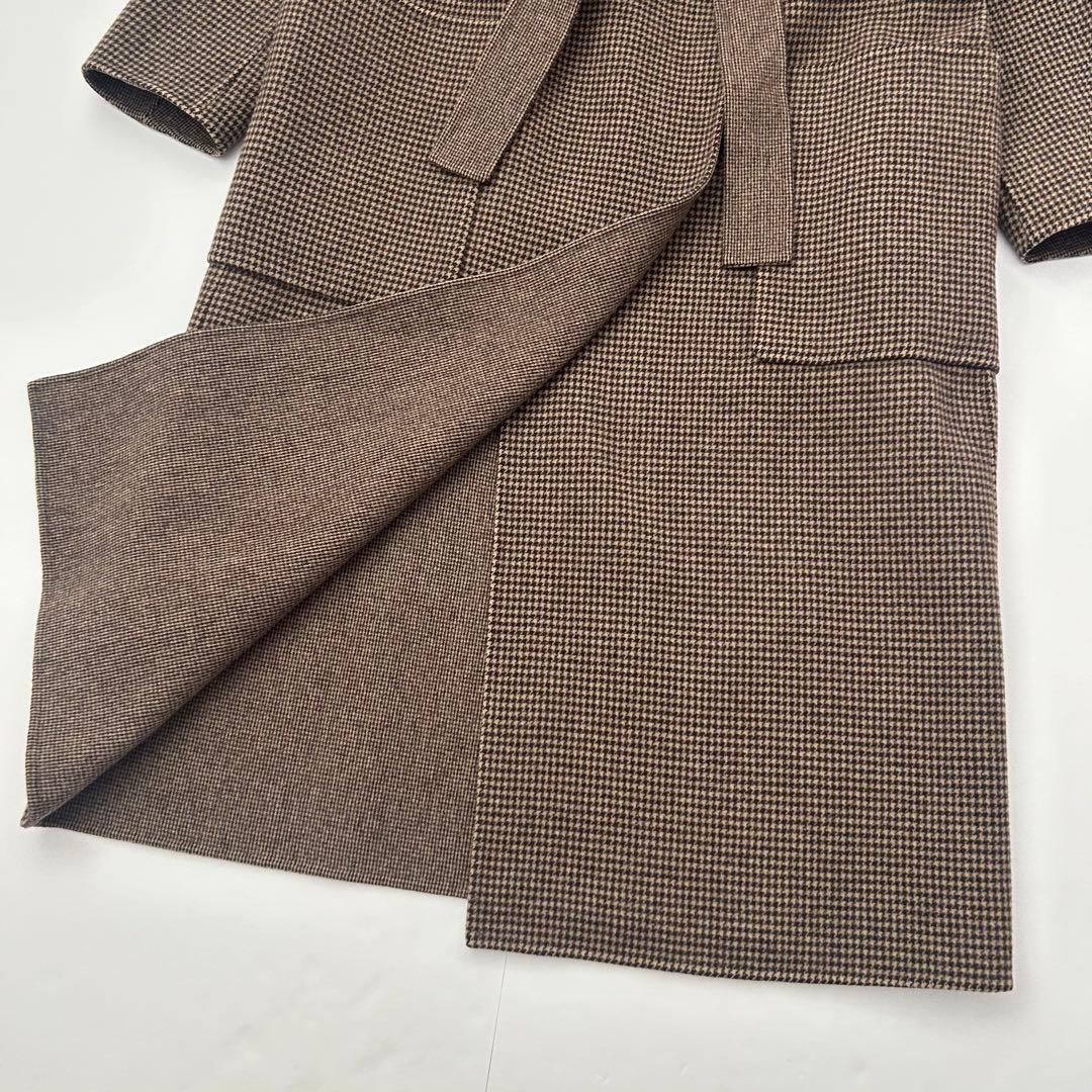 美品✨ユナイテッドアローズ　ダブルフェイスコート　リバーシブル　ブラウン　36