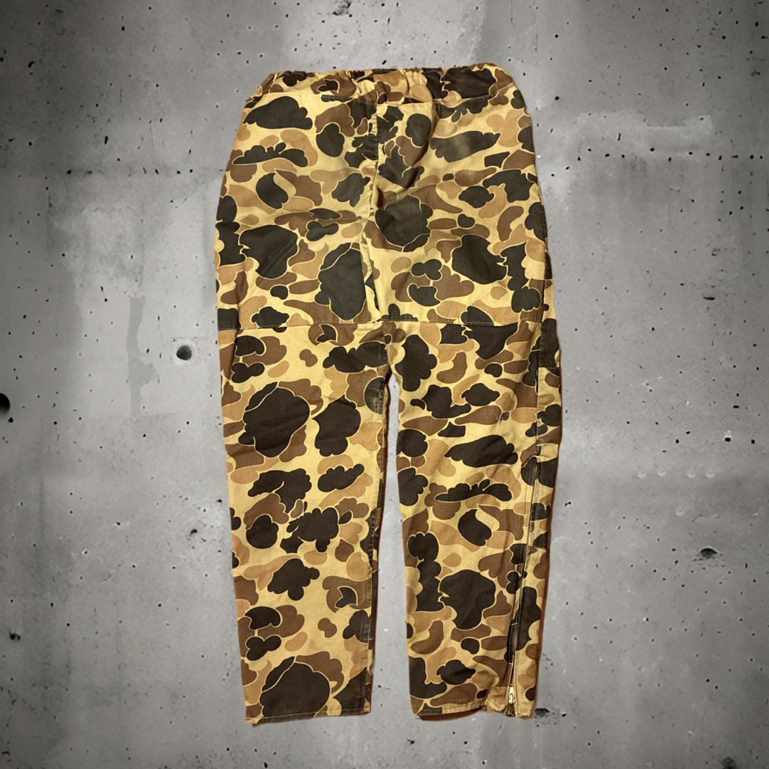 80s vintage ダックハンターカモ　Colombia USA製　着画