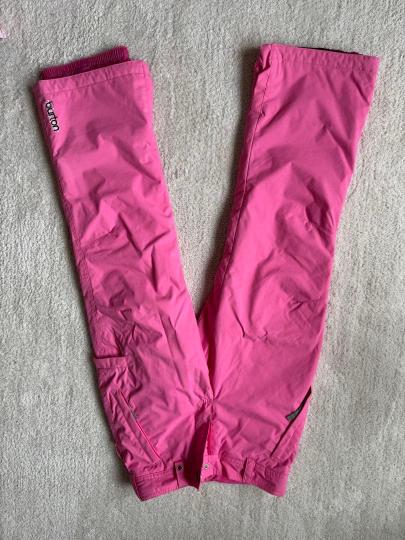 burton スノーボードウェアスキーウェア子供用Lサイズ 150〜160ピンク