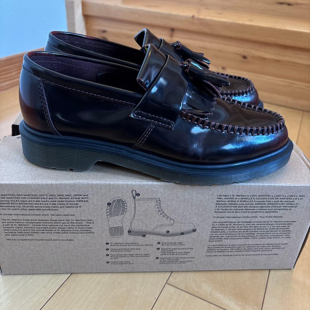 Dr. Martens Adrian チェリーレッ41