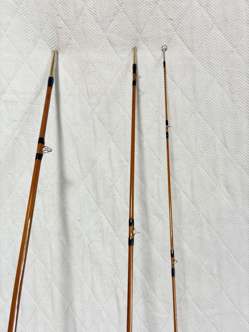 トンキンバンブーフライロッド、7'8\"#3/#4パックロッド美品