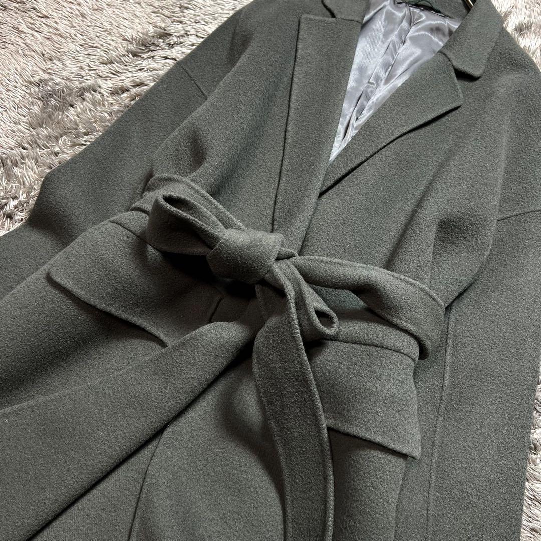 スタニングルアー　テーラー ベルテッドリバーコート　S相当　グレー系　美品