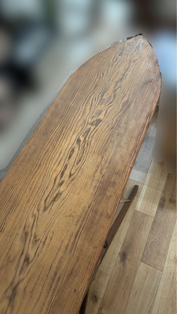 イギリス アンティーク アイロン台 折りたたみ式 作業台 オールドパイン