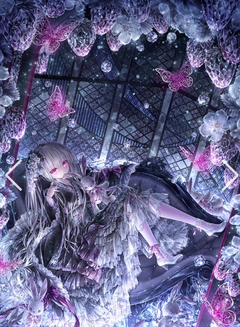 絵師100人展14 てぃんくる 複製原画 Luminous Secretly