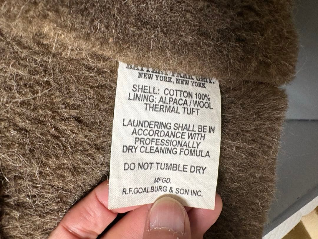 Colimboコリンボ 40オブザーバーパーカー デッキジャケット