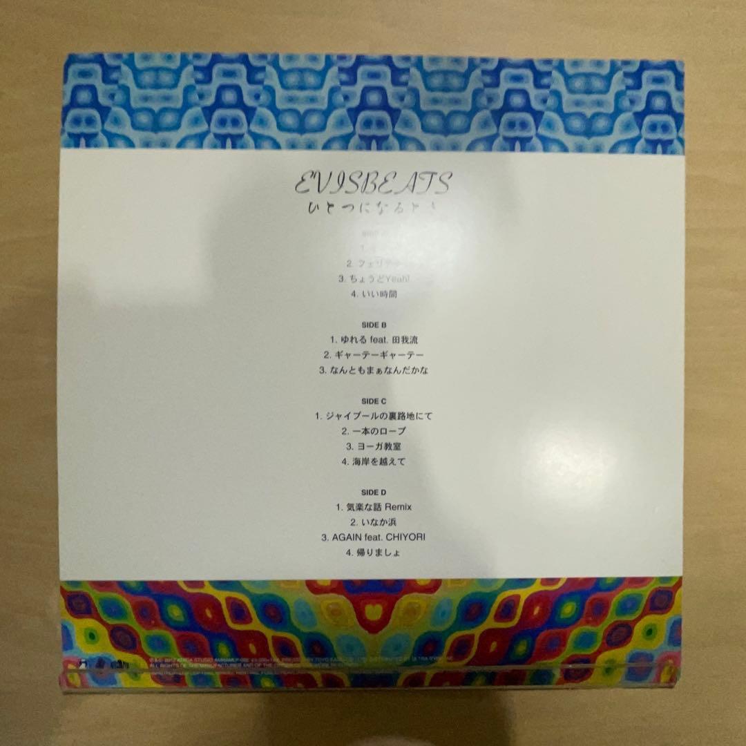 EVISBEATS ひとつになるとき 2LP レコード　ゆれる　いい時間　田我流