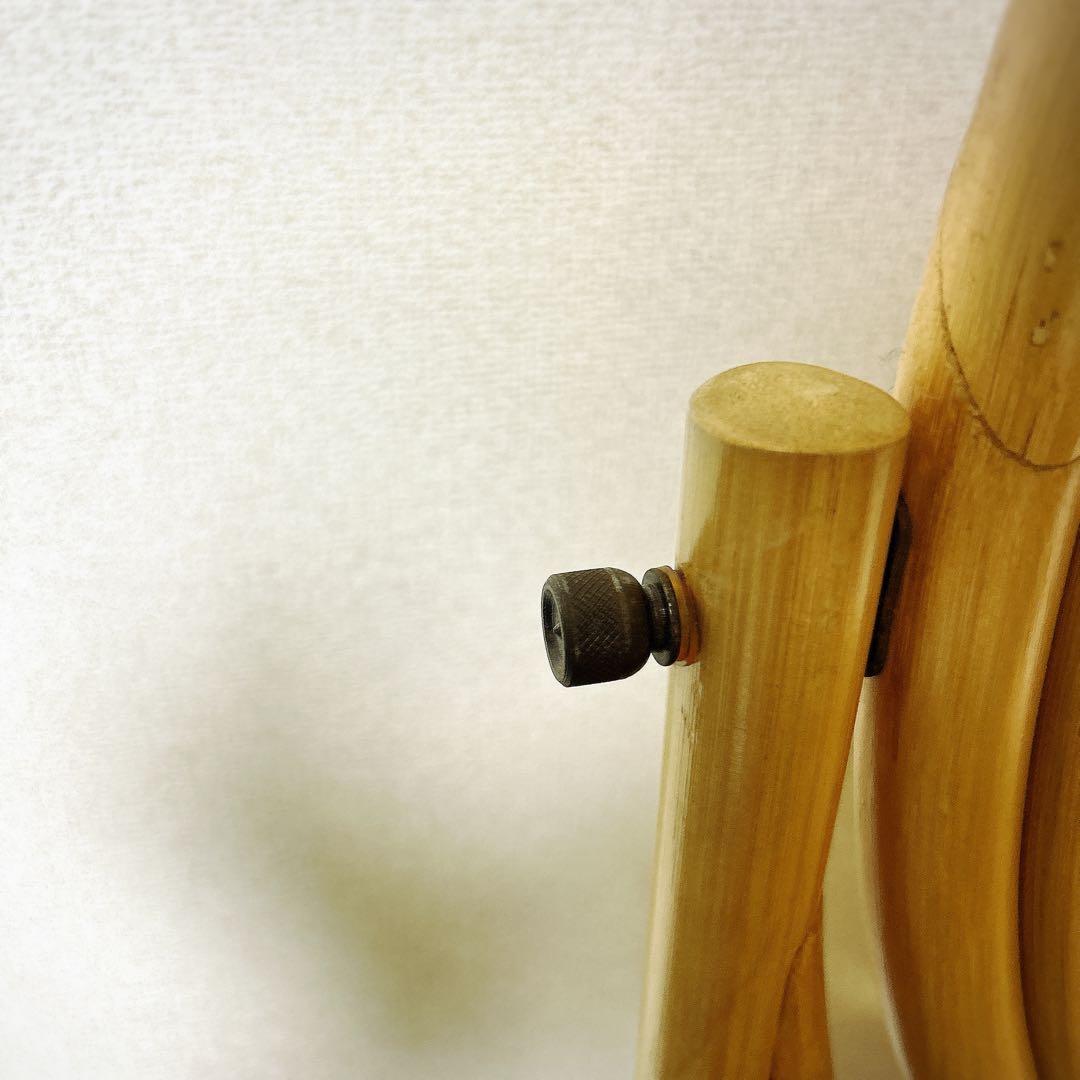 【良品】レトロ　ヴィンテージ　ラタンドレッサー　スツール　鏡台　化粧台　家具