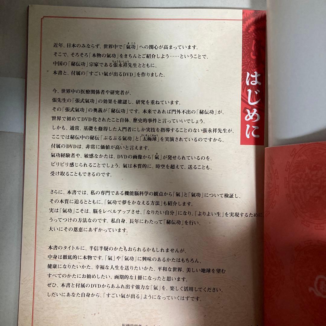 すごい氣が出るDVDブック : ドクター苫米地&\"神の手\"氣功師　匿名配送