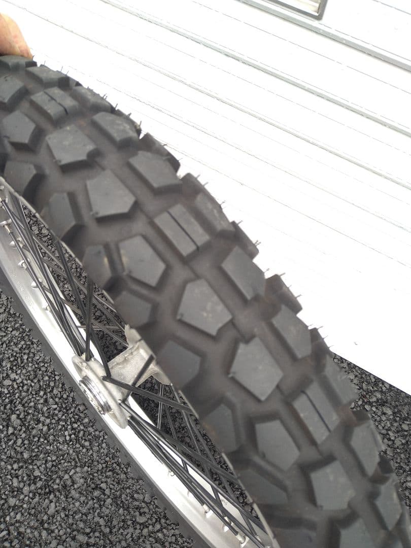 klx250 前後ホイールタイヤセット　KDX125SR