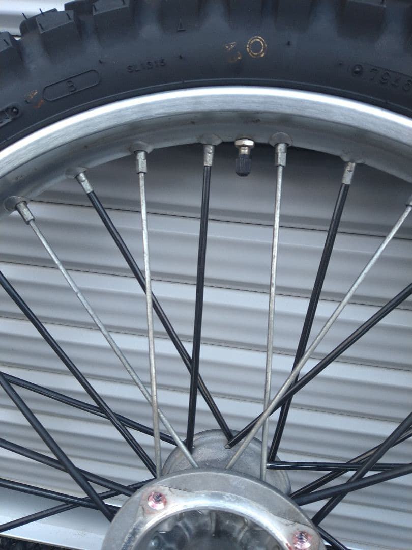 klx250 前後ホイールタイヤセット　KDX125SR