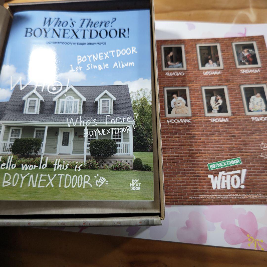 BOY NEXT DOOR　プロモアルバム　非売品　サイン入り　WHO！　レア