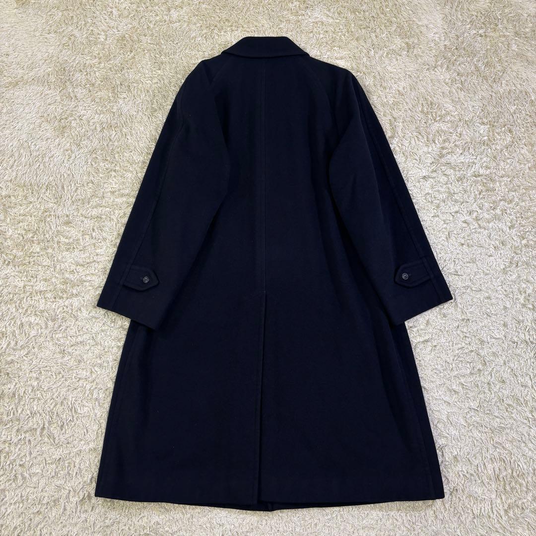 美品　バーバリーズ　高品質　カシミヤ　ウール　ロング　コート　170