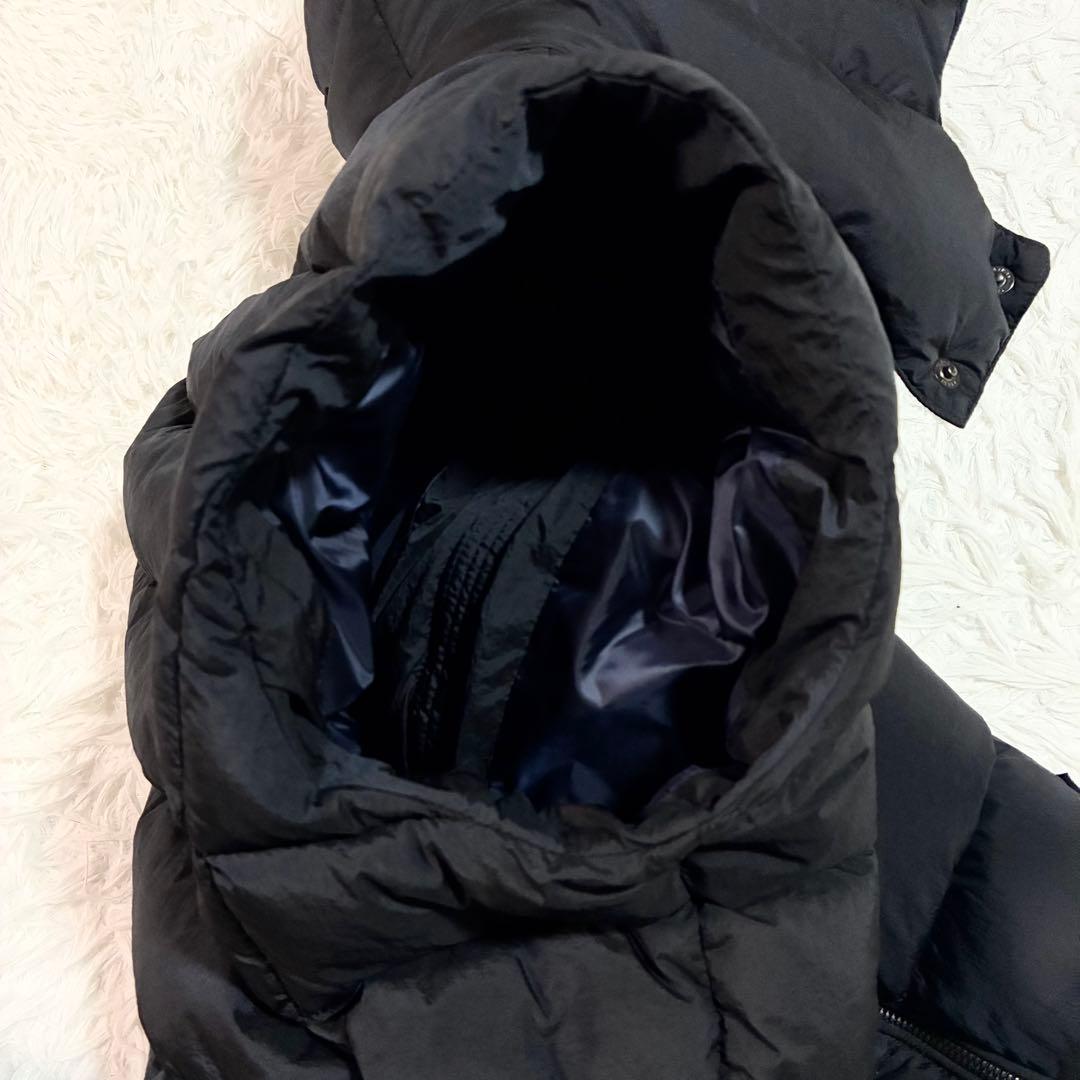 美品【TATRAS】CURONE クローネ メンズダウンベスト ブラック 02