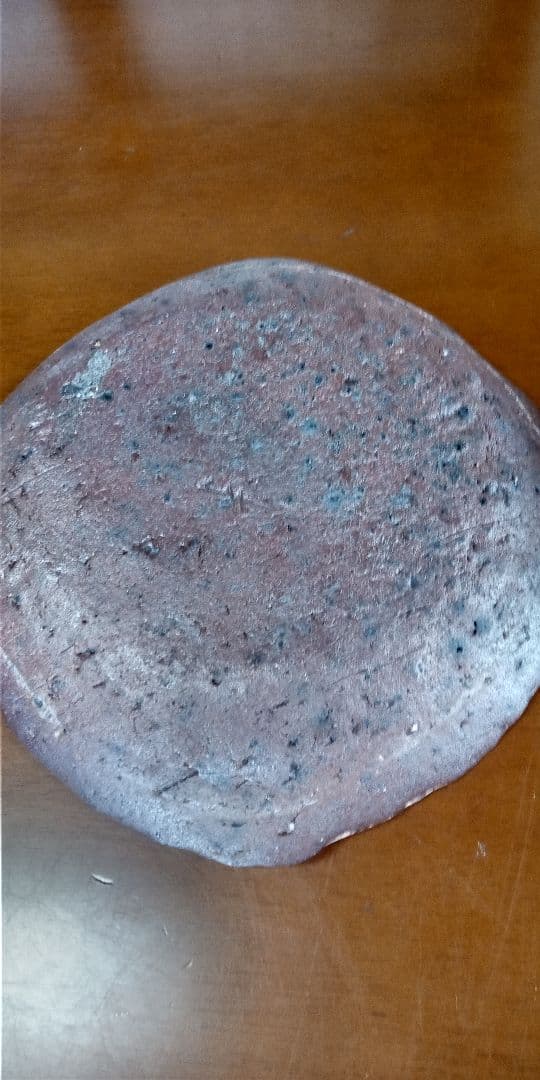 中川自然坊の粉引き大皿