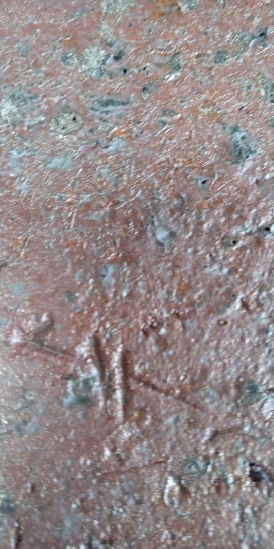 中川自然坊の粉引き大皿