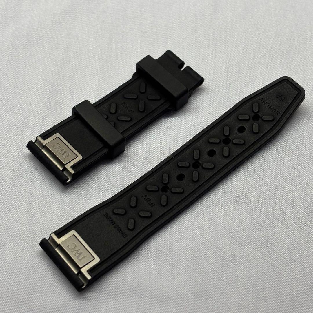 【正規品】IWC ラバーベルト ラグ幅20mm 尾錠付き