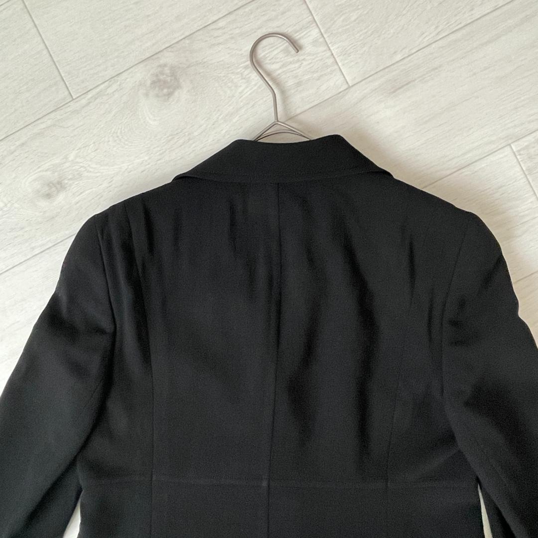 AKRIS アクリス ブラック フリンジデザイン ジャケット US8 フォーマル