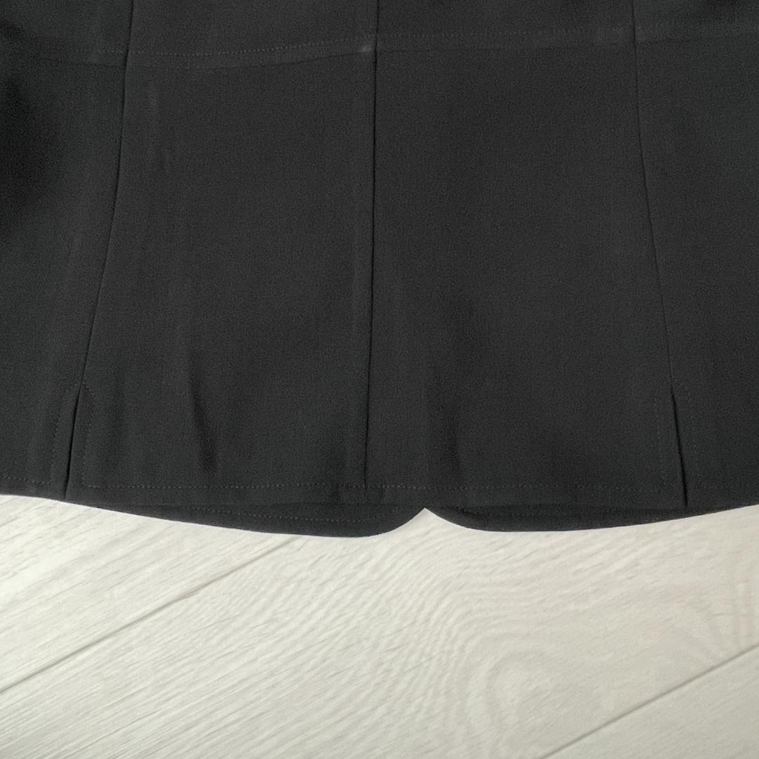 AKRIS アクリス ブラック フリンジデザイン ジャケット US8 フォーマル