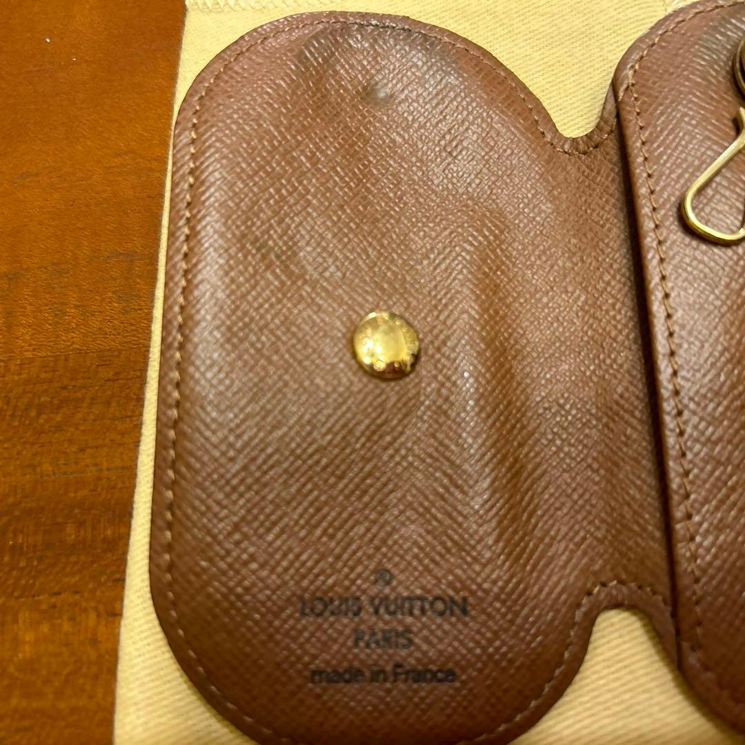 ルイヴィトンキーケース 箱付M60115 モノグラム ミュルティクレ・ロンPM