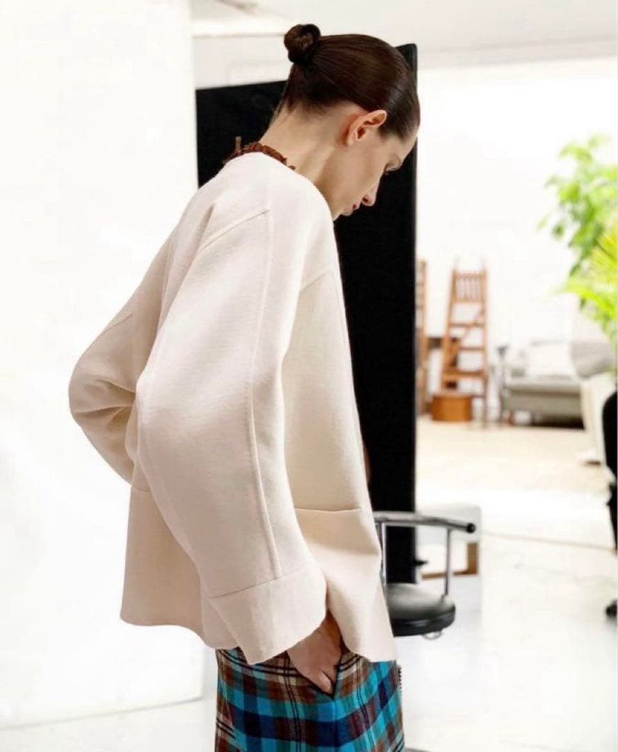 Drawer ウールケヌキノーカラージャケット 36