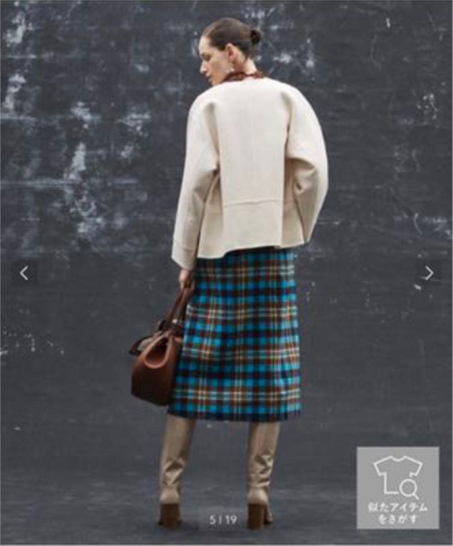 Drawer ウールケヌキノーカラージャケット 36