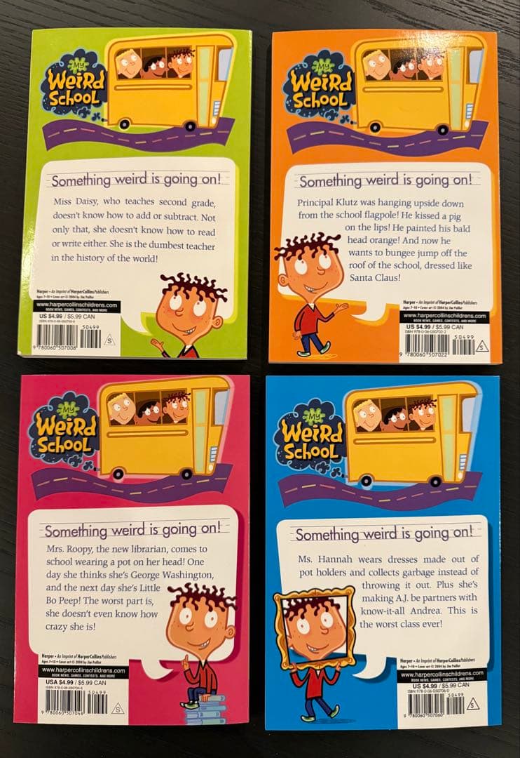 【大人気】My Weird School Collection 1~4