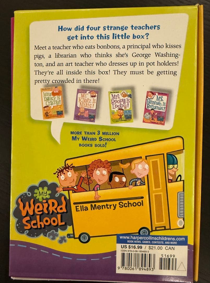 【大人気】My Weird School Collection 1~4