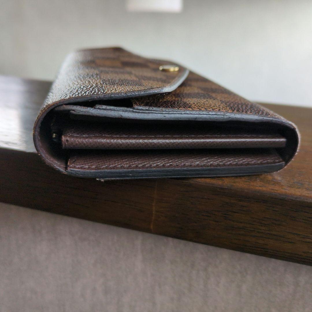 ルイヴィトン 長財布 ダミエ ポルトフォイユサラ