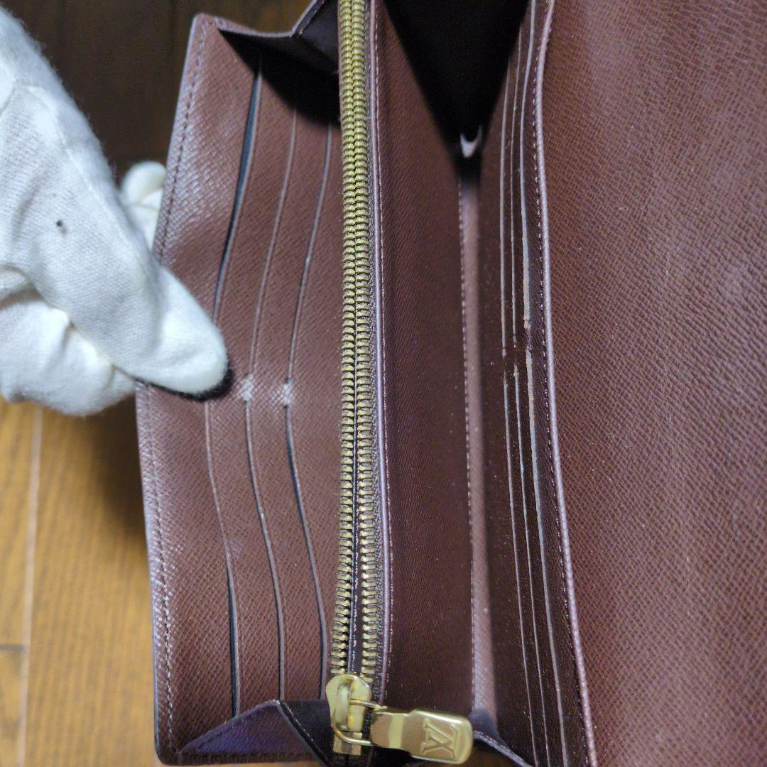 ルイヴィトン 長財布 ダミエ ポルトフォイユサラ