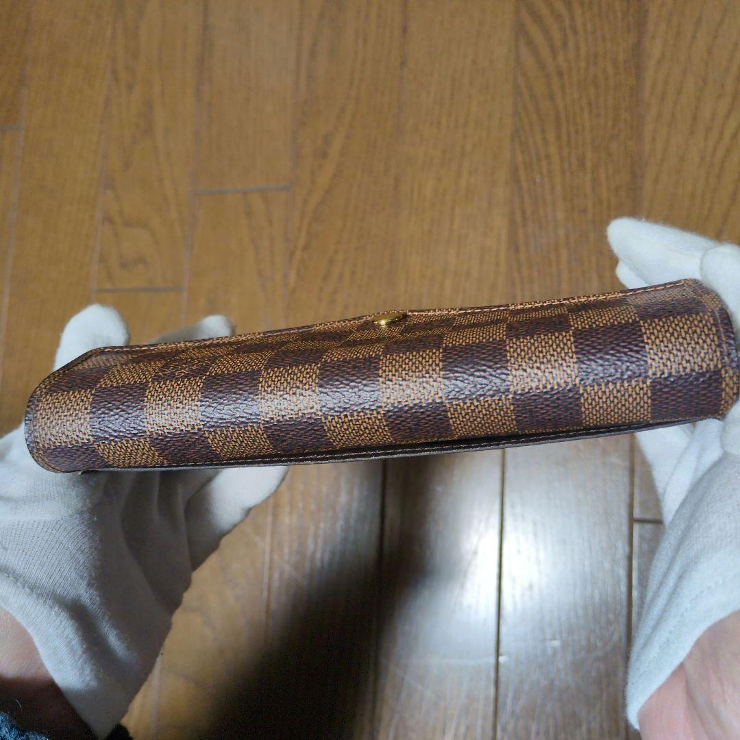 ルイヴィトン 長財布 ダミエ ポルトフォイユサラ
