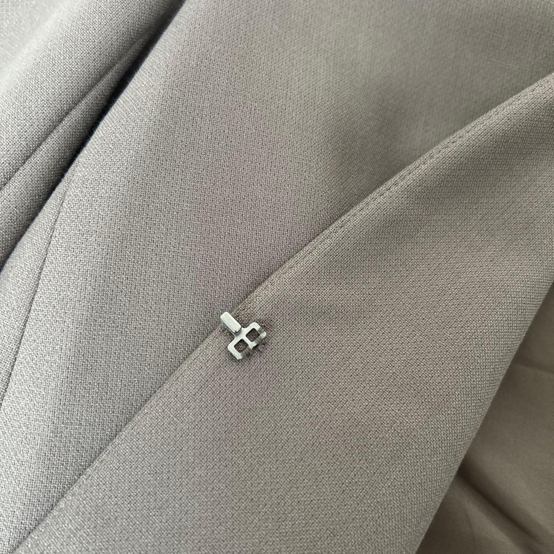 美品　23区 ノーカラージャケット 44 大きいサイズ