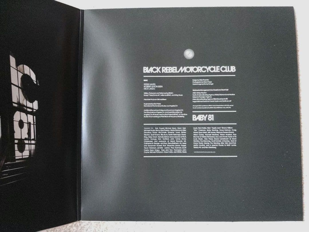 洋楽 Black Rebel Motorcycle Club Baby 81 LP