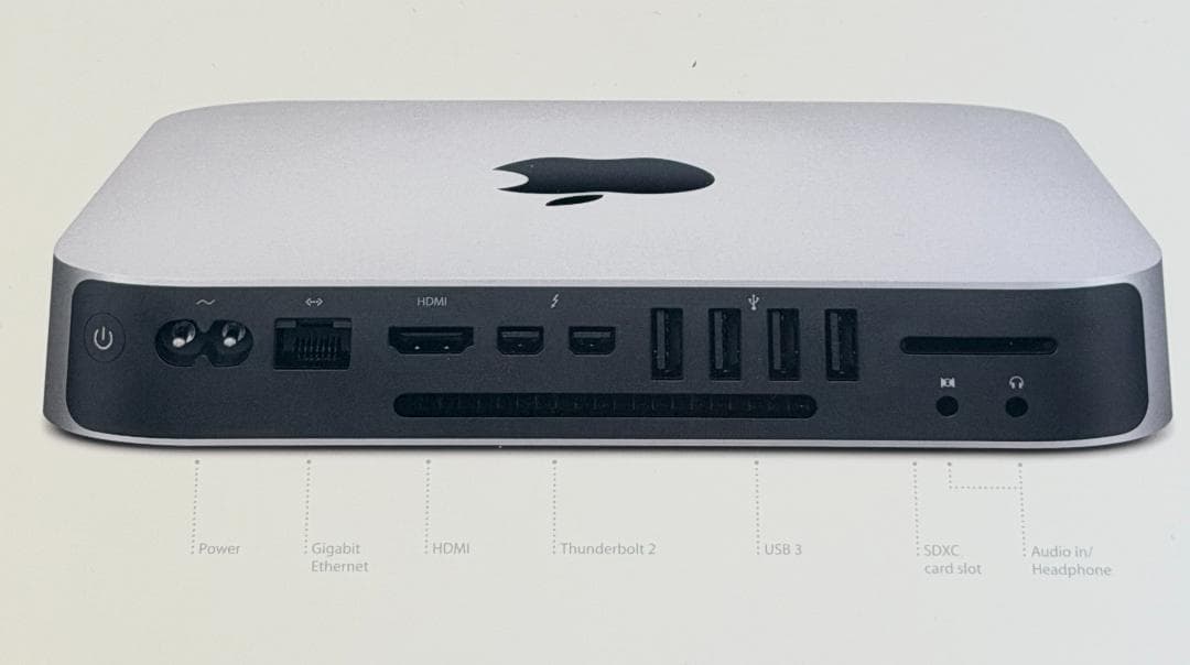 Mac mini Late2014 / 2TB / 16GB 初期化済み