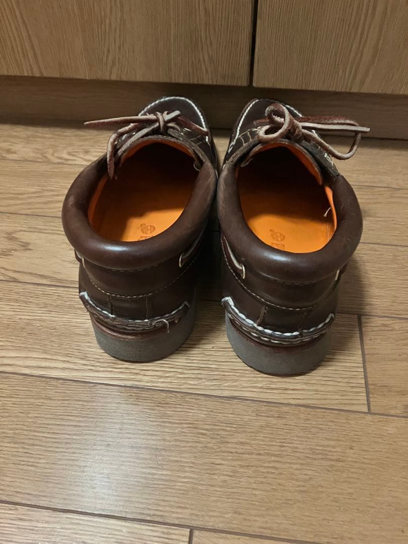 Timberland 3eye モカシン　ブラウン 25cm UK7.5