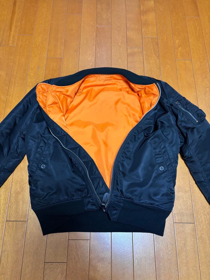 Alpha industries MA-1 ブラック