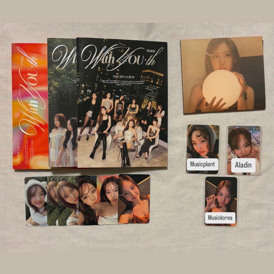 TWICE with you-th ナヨン　トレカ