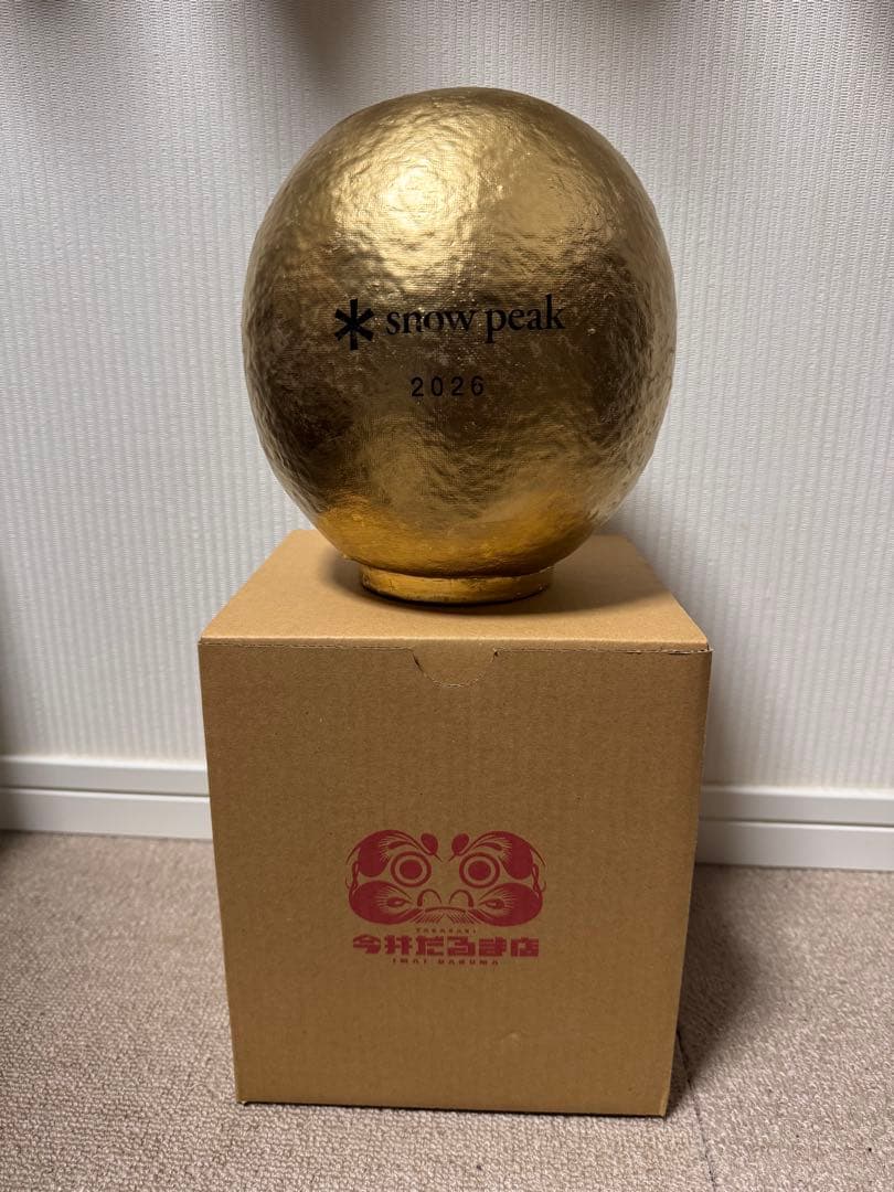 スノーピーク　大ダルマ 2026年