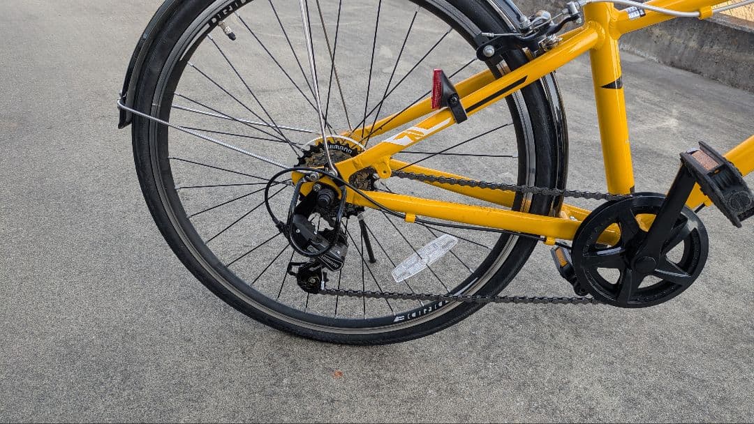 Dride 子供用自転車 22インチ 黄色　　引き取り限定