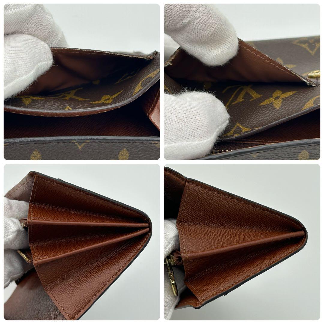 ルイヴィトン モノグラム ポシェット ポルトモネ クレディ 長財布 旧 サラ