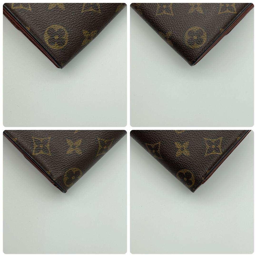 ルイヴィトン モノグラム ポシェット ポルトモネ クレディ 長財布 旧 サラ