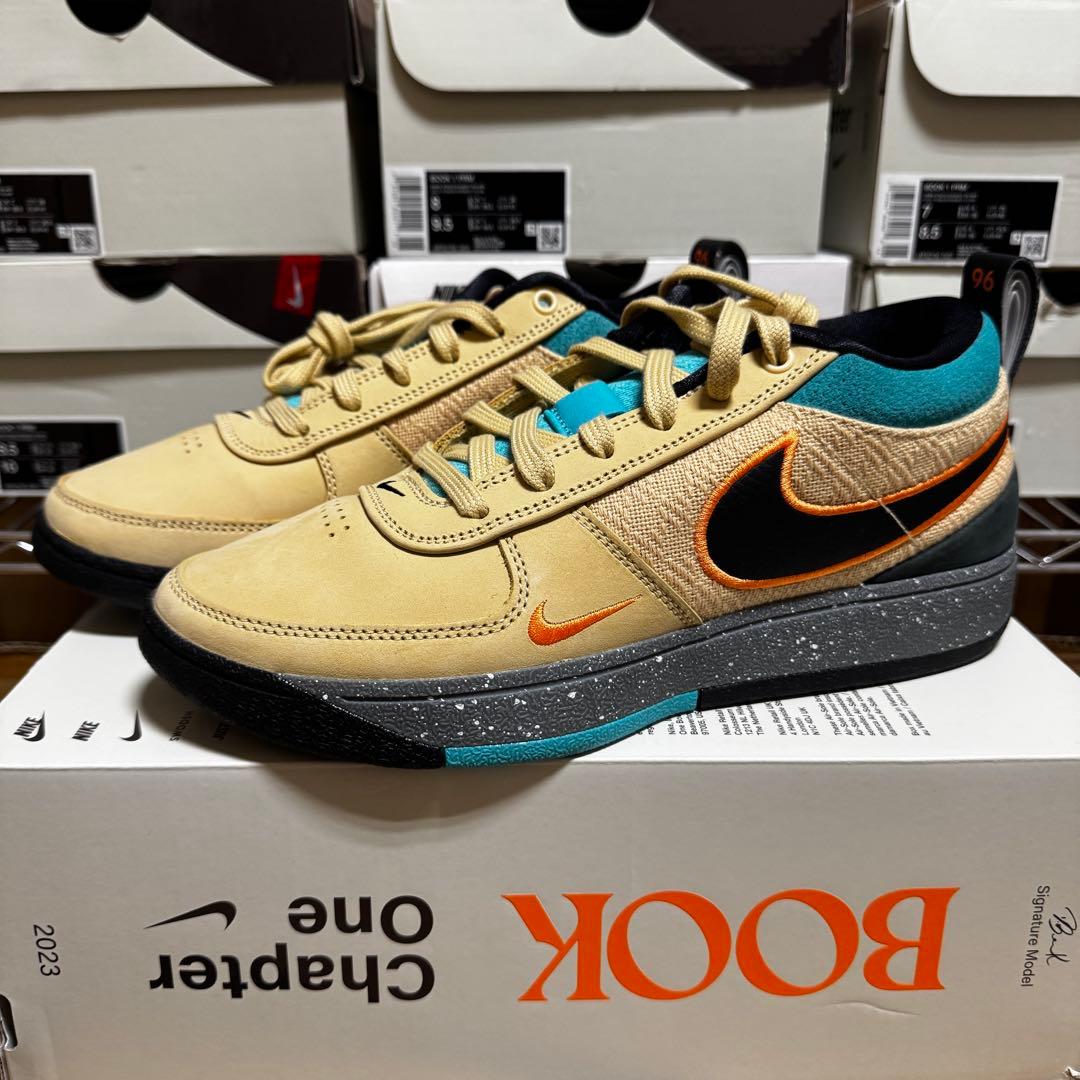 NIKE BOOK 1 IF2405-200 MOWABB US8.5 蓋なし品