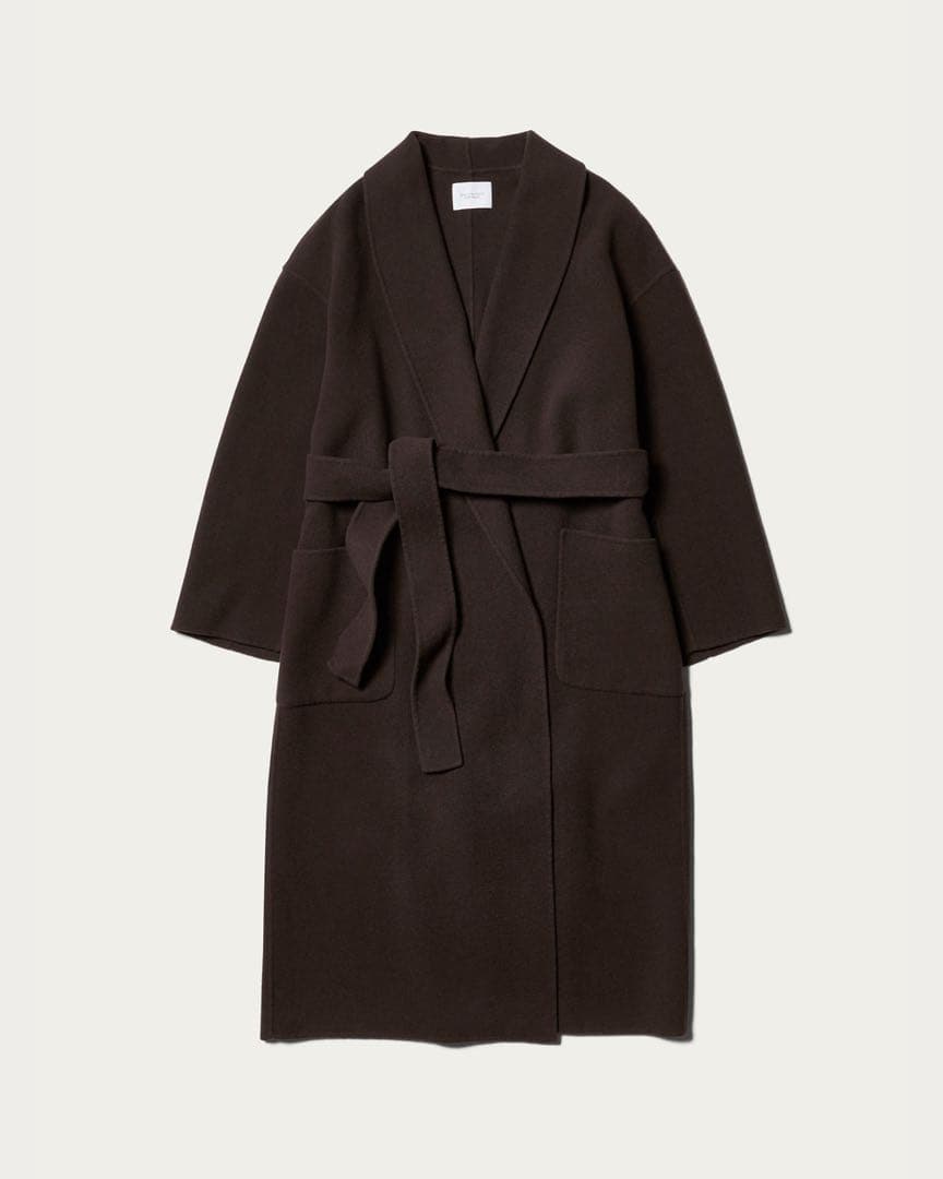 BEAUTY&YOUTH ビューティーアンドユース ショールカラー　リバーコート