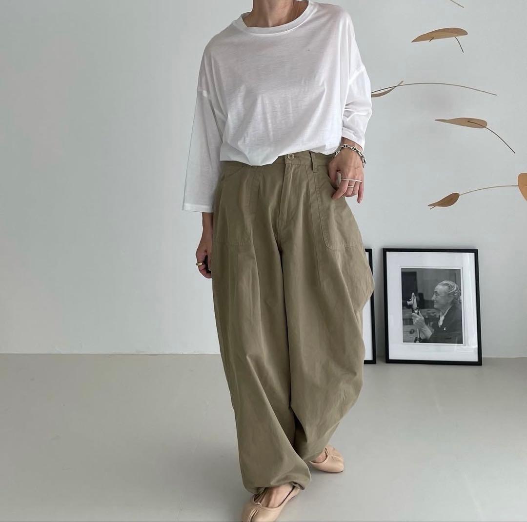 パンツ argue cotton twill backer mov pants