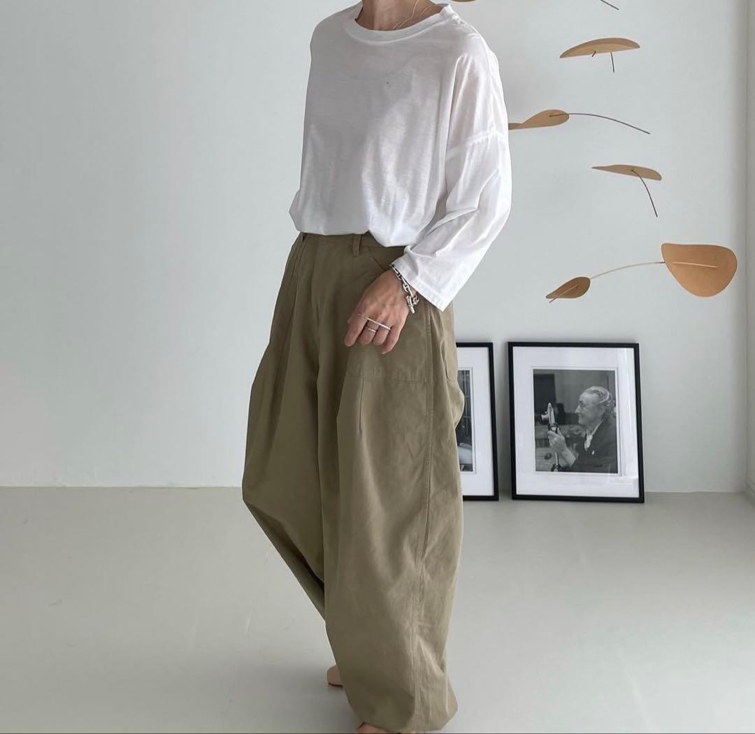 パンツ argue cotton twill backer mov pants